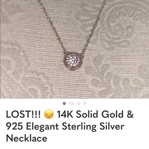 Cupcake’s lost necklace